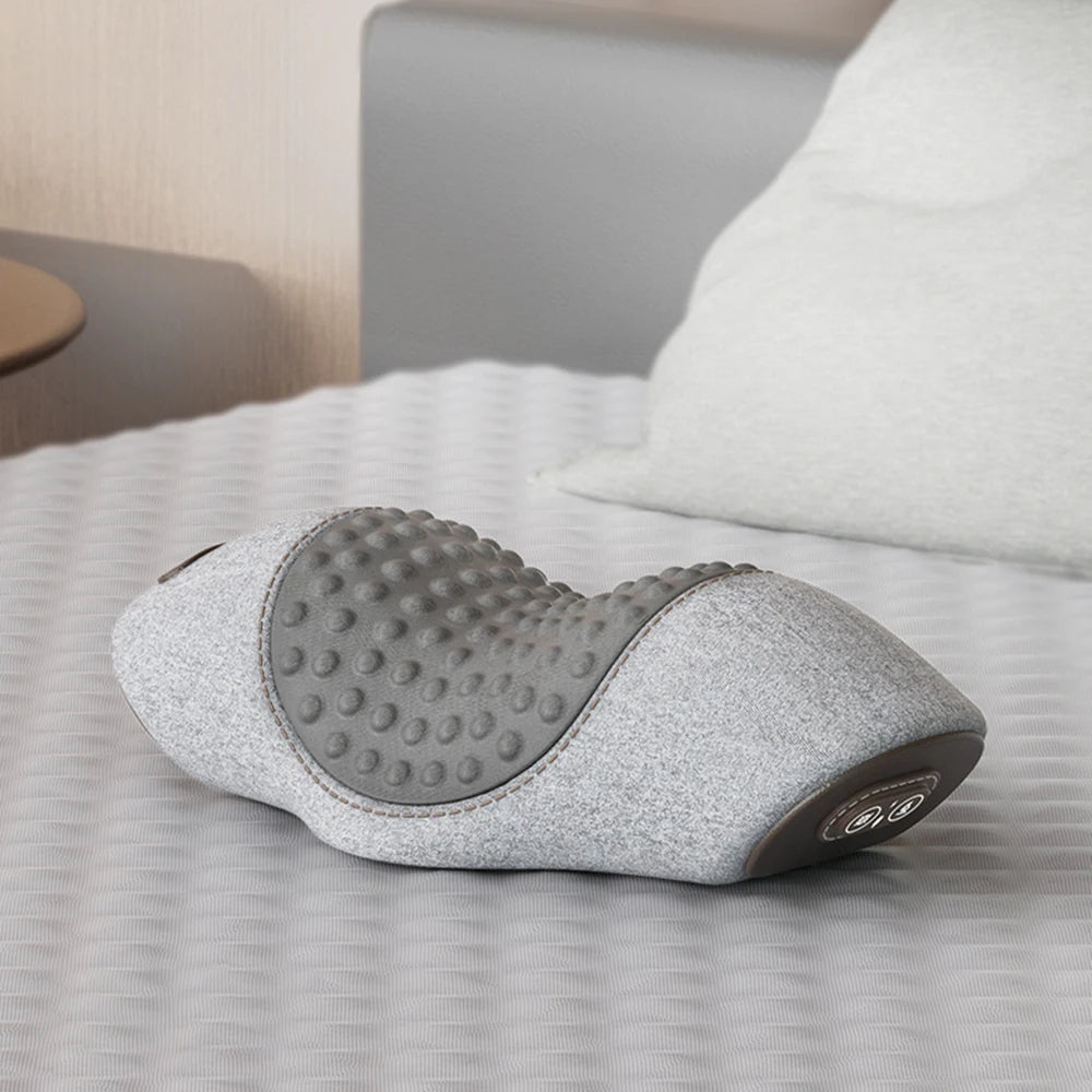 Massage pillow with heating