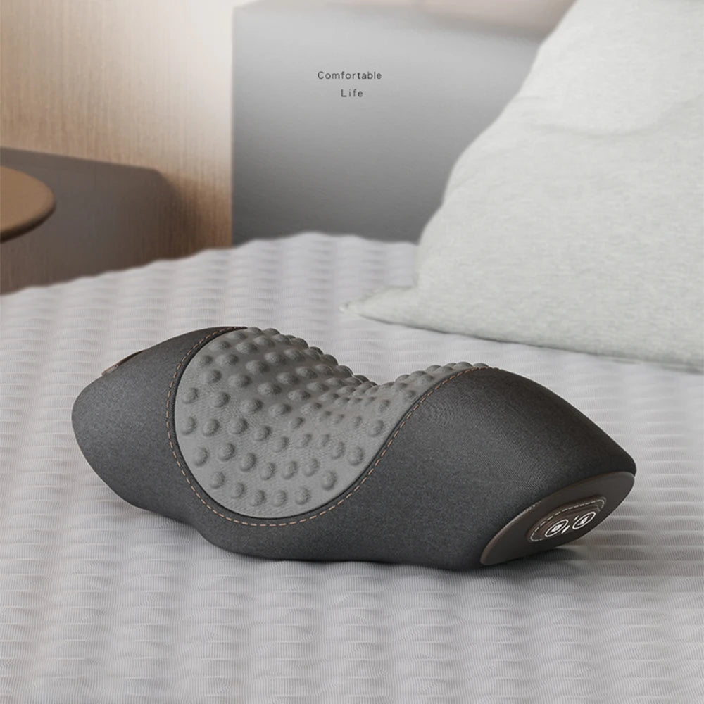 Massage pillow with heating